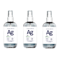 3 x Srebro koloidalne PetSanus dla psa i kota 250ml, 50PPM